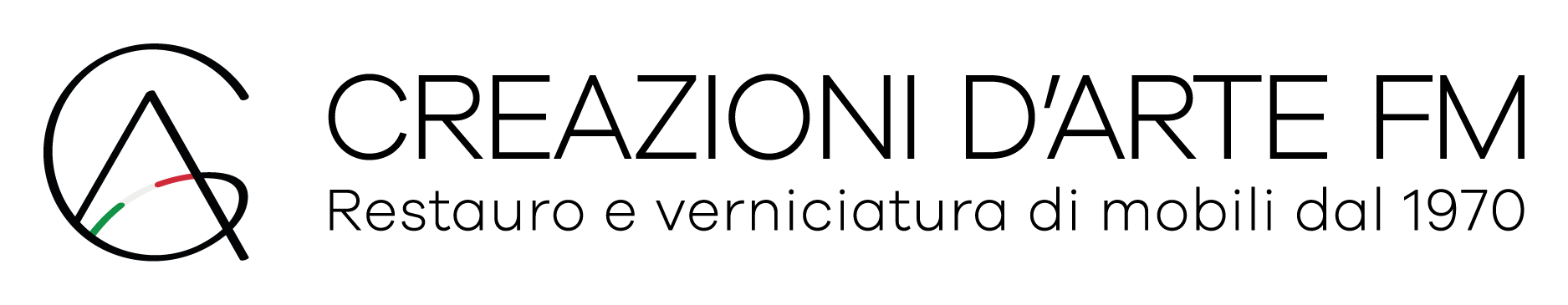 Creazioni d'Arte FM - logo scuro